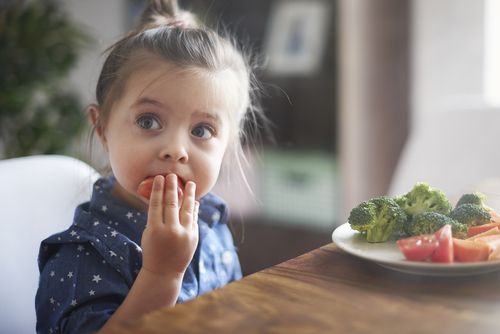 Child Eating Food
